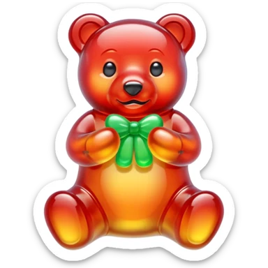 gomita de osito sticker