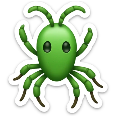 tick emoji with green squae, thats cornes are rounded sticker