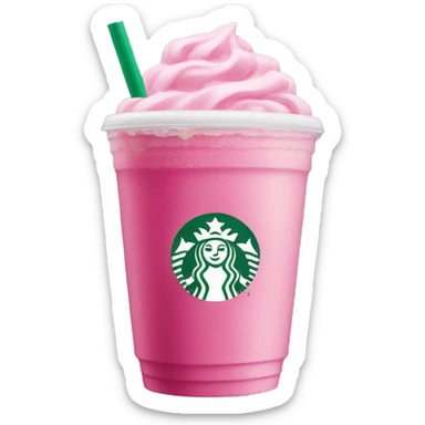 starbucks pink drink sticker