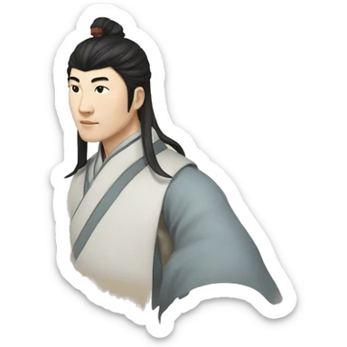  lan wangji sticker