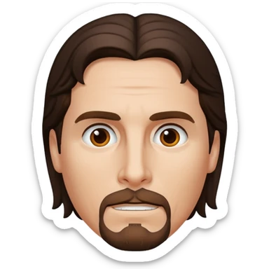 Christian Bale sticker