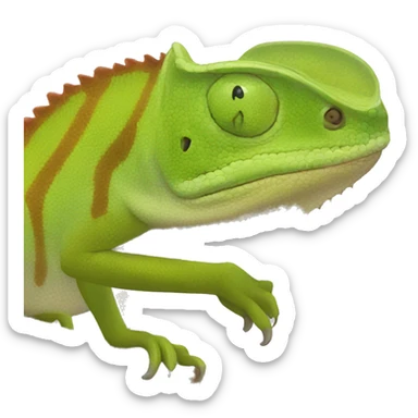 camaleon sticker