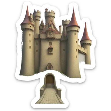 name"wisdom castle"The font rendering sticker