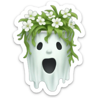 The Spring Ghost sticker