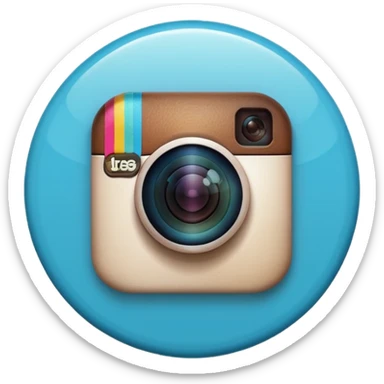 Generate a Instagram blue verified badge emoji exactly the same sticker