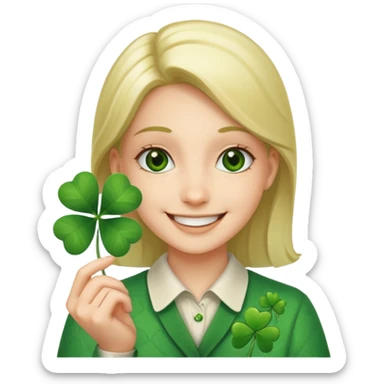 With your feet, luck you sticker