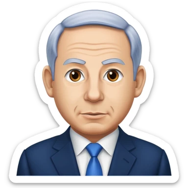 Benjamin Netanyahu sticker