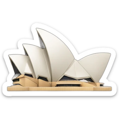 Sydney opera house sticker