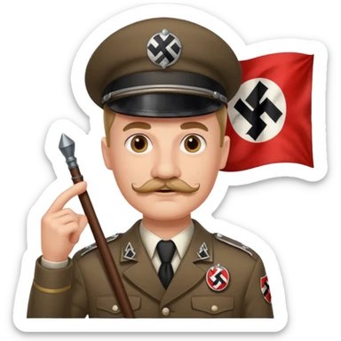 hitler swastika emoji sticker