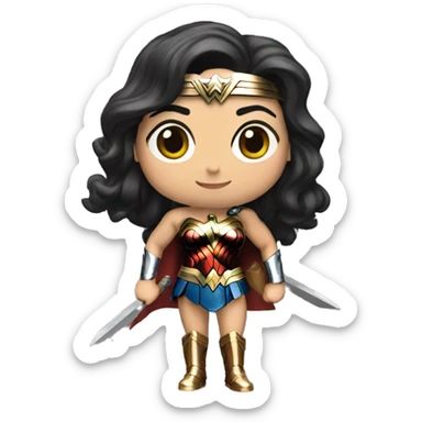 Wonder woman sticker