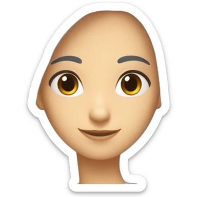 deux amis fesant un selfie sticker