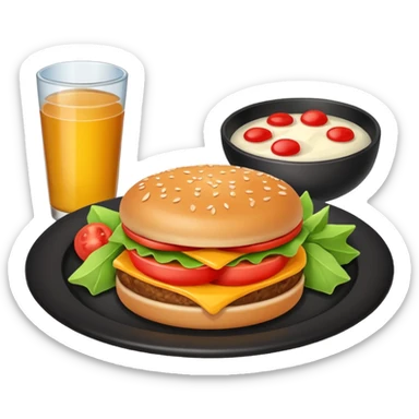 set meal sticker
