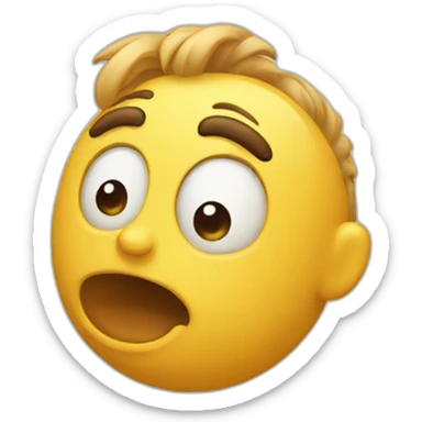 Whistling emoji  sticker