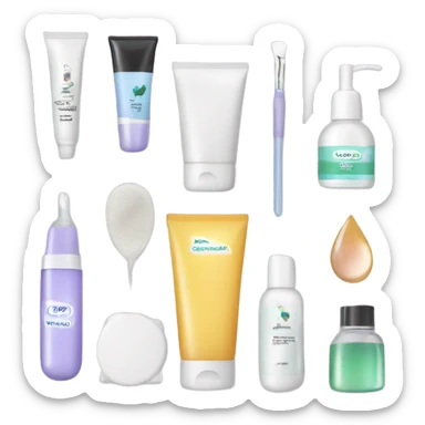 skin care Kit sticker