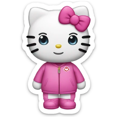 hello kitty  sticker