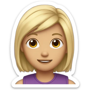 Aster chat human sticker