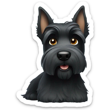 Scottish terrier sticker