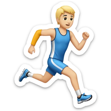 footrace sticker