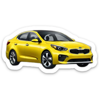 Kia car sticker