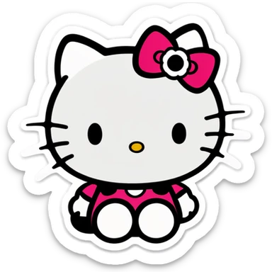 Hello kitty sticker