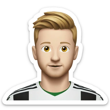 marco reus schalke 04 player sticker