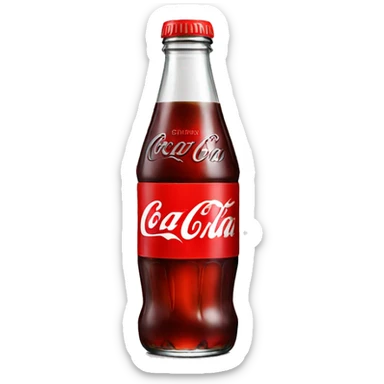cocacola bottle sticker