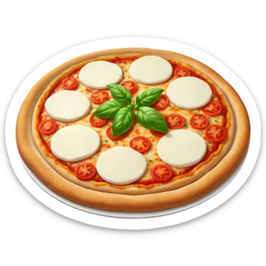 Margarita pizza sticker