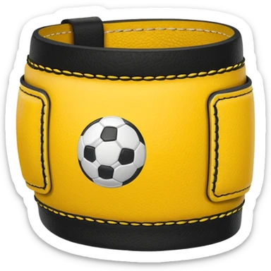 captain's armband of football emoji  sticker
