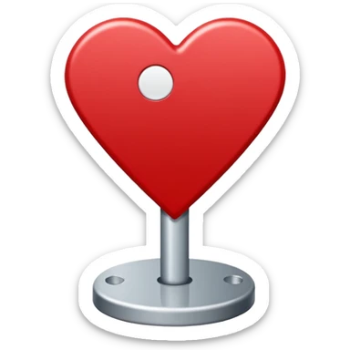 location marker simple sticker