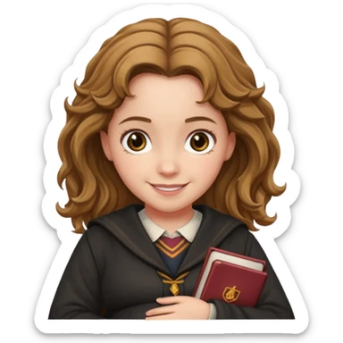 pregnant hermione granger sticker