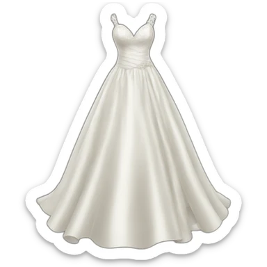 bridal dress sticker