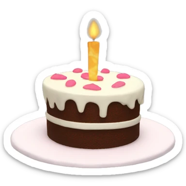 Cake from BFB sticker