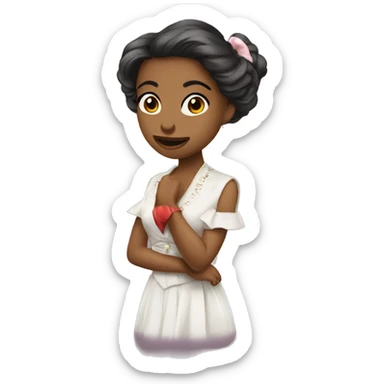 lazo coquette  sticker