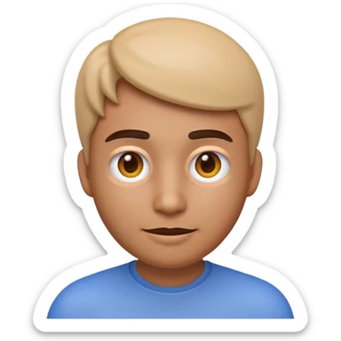 3d emoji style portrait of the person in the photo sticker