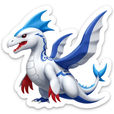 Reshiram-Latios-Kyogre-fusion sticker