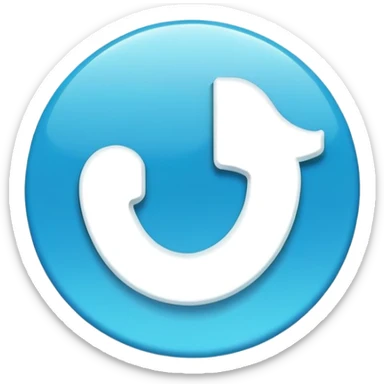 Tiktok mavi tıkı sticker