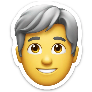 Design an emoji representing a person eager to grow their presence on Instagram. The emoji should feature a smiling face with starry eyes, symbolizing excitement and ambition. sticker