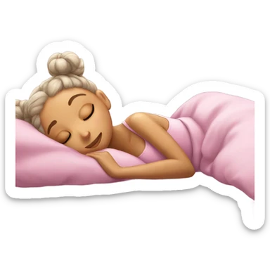 Ariana Grande sleeping  sticker