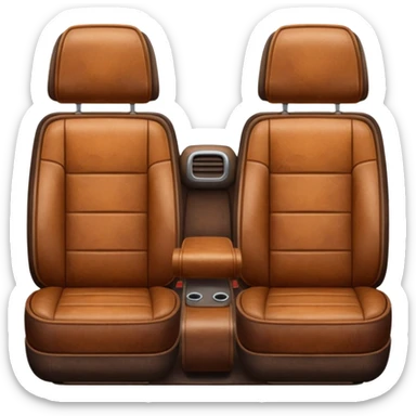 Cabin chairs car sticker