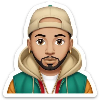 The morrocan rapper SHAW sticker