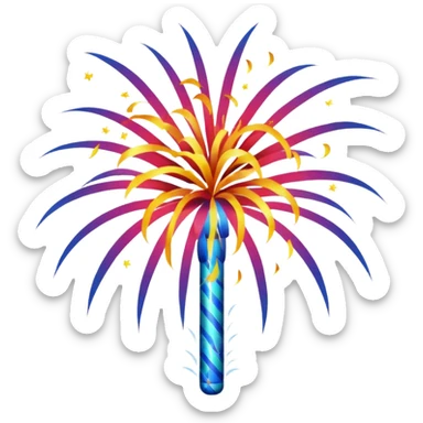fireworks sticker
