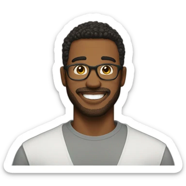 success happy men his life changed sticker