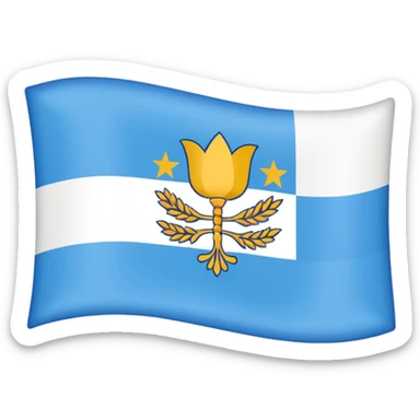 bandera de galicia sticker