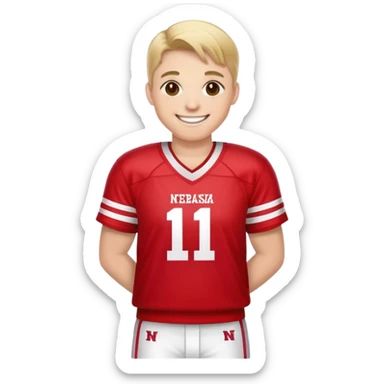 nebraska cornhusker sticker
