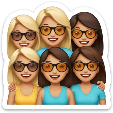 Girls trip sticker
