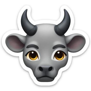 Gemini Taurus cusp zodiac sticker