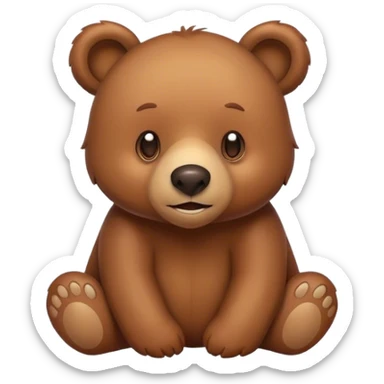 Bear  sticker