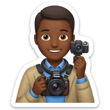 dslr photographer emoji sticker