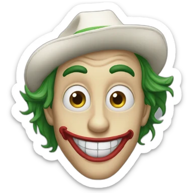 Joker say ciao roberta sticker
