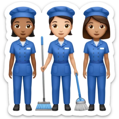 hotel cleaners sticker